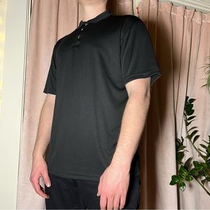 Black Golf Polo
